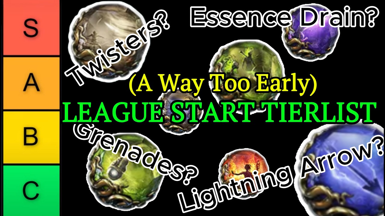 Leaguestart build tierlist - Path of Exile 2 0.5