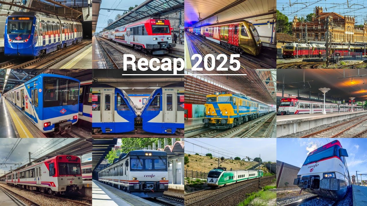 Recap 2025 los mejores Trenes del Año 