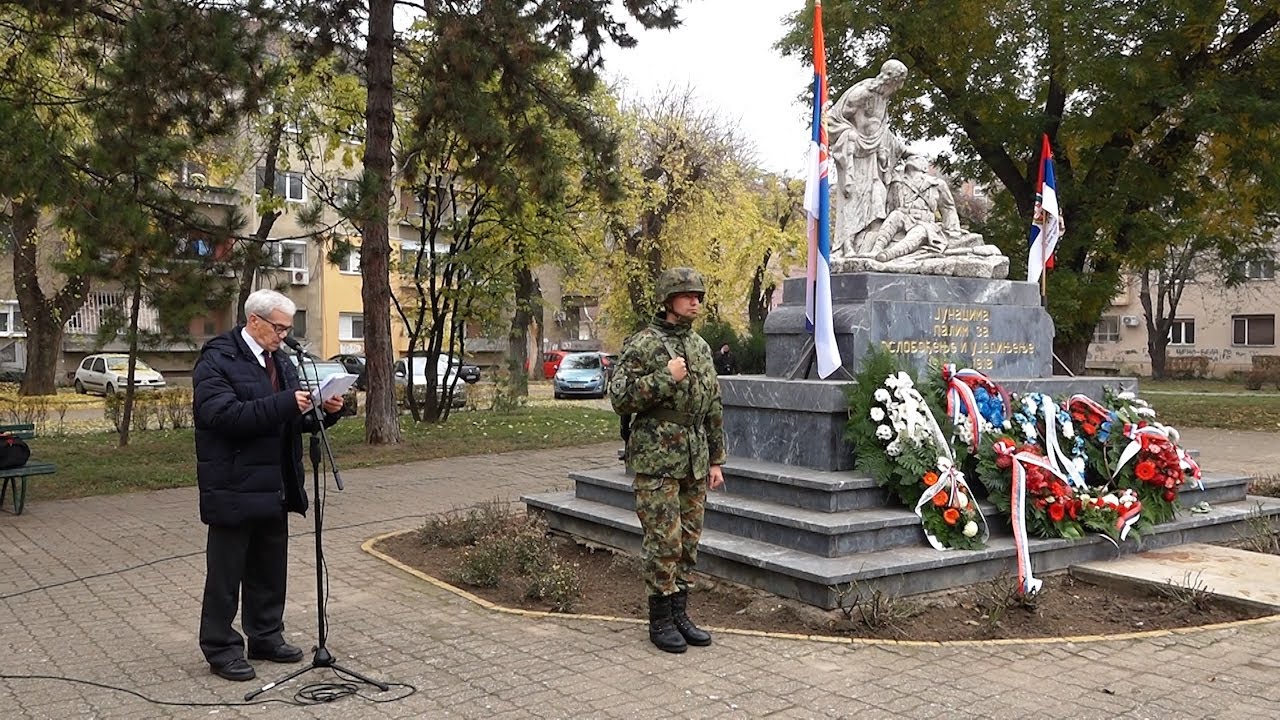 Položeni venci na Spomenik palim borcima iz Prvog svetskog rata