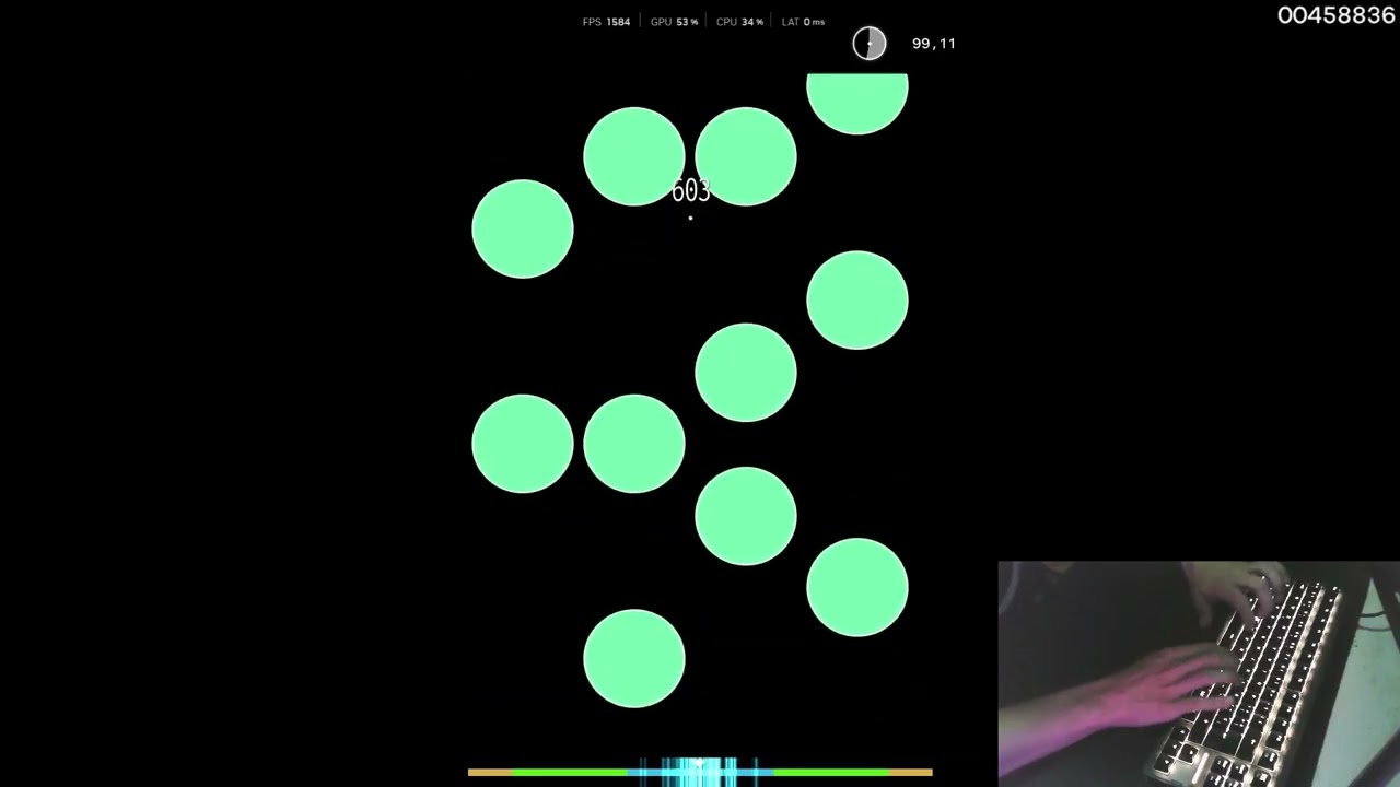 osu!mania | Cyber Inductance 1.3 + DT 99% Choke #1