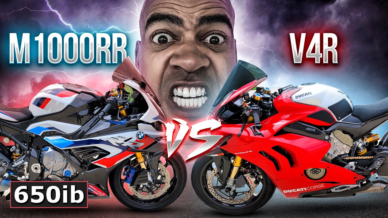 Ducati Panigale V4 R -vs- BMW M 1000 RR | My FAVORITE?