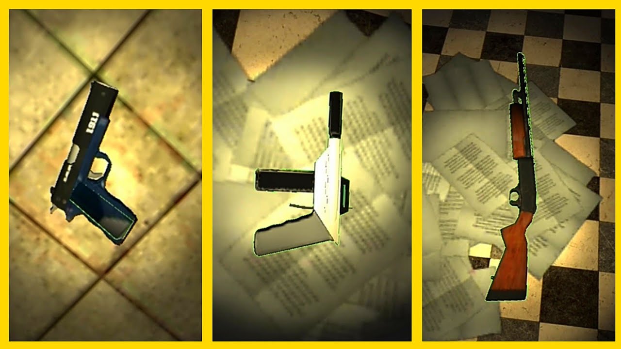 How To Find & Use All Weapons In Specimen Zero Mobile Horror Game.