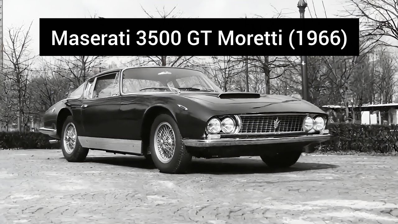 Sekretne Maserati za milion dolar&oacute;w! Maserati 3500 GT Moretti (1966)