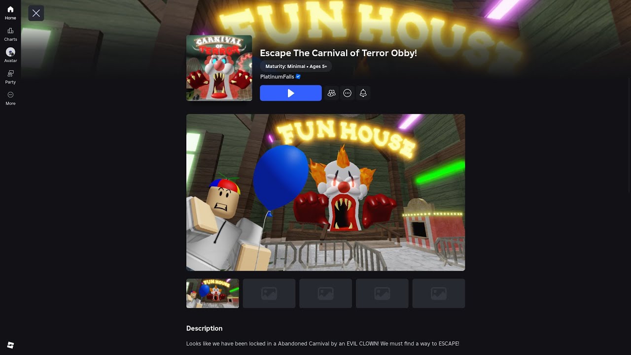 ROBLOX-Escape the carnival