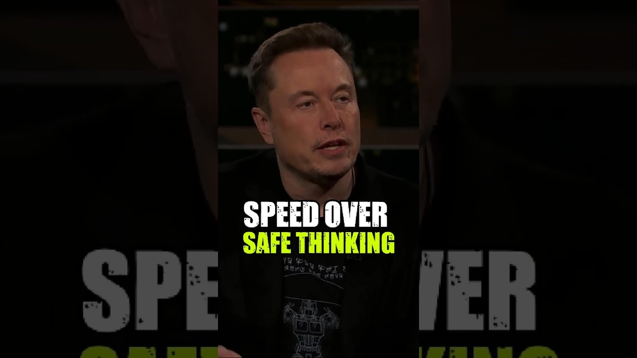Speed Over Safe Thinking | #elonmusk #motivation #success #inspiration #nevergiveup #shorts