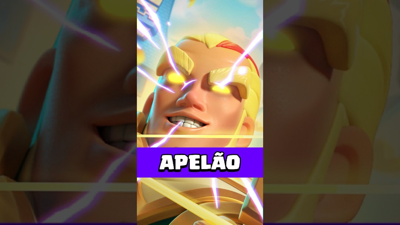 NOVO ARQUEIRO HER&Oacute;I - o TRIPLO de PODER #clashroyale #clashroyaleshorts
