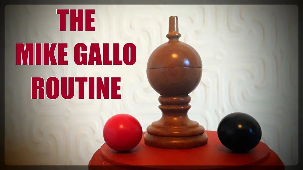 Ball And Vase Magic - Mike Gallo Routine 
