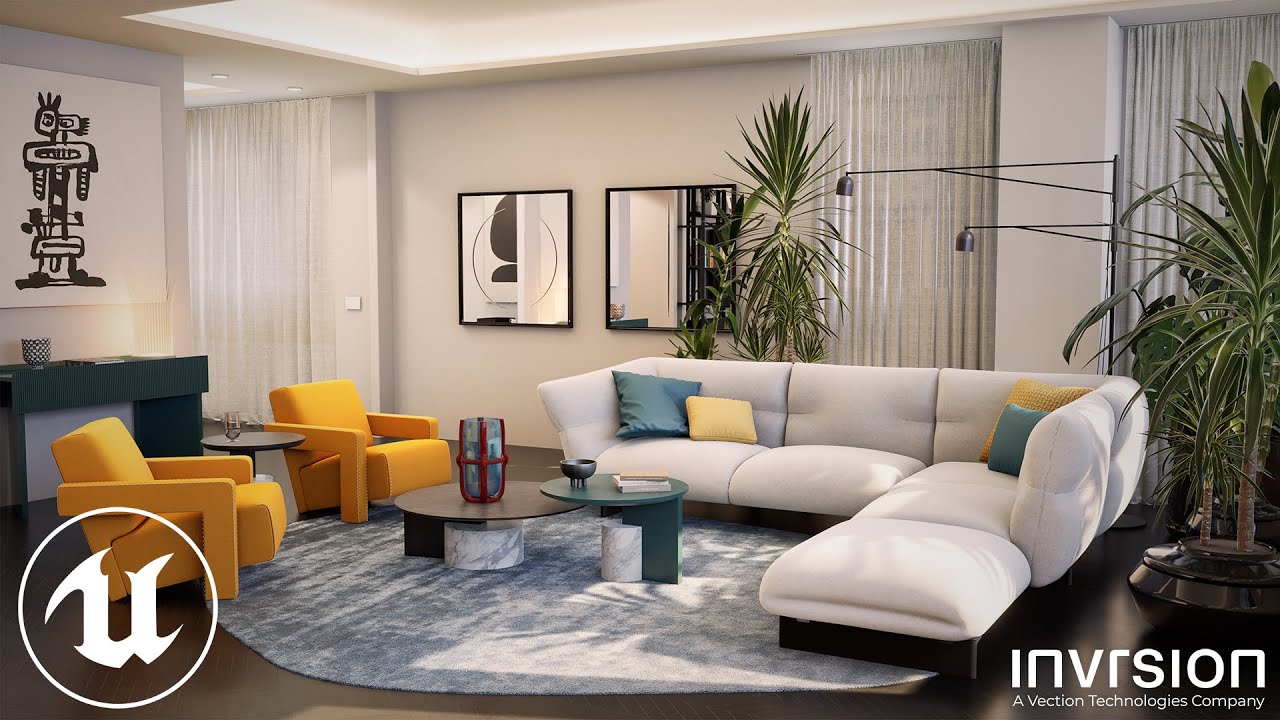 Milan Apartment - VR UE5 Archviz (with Lumen reflections)