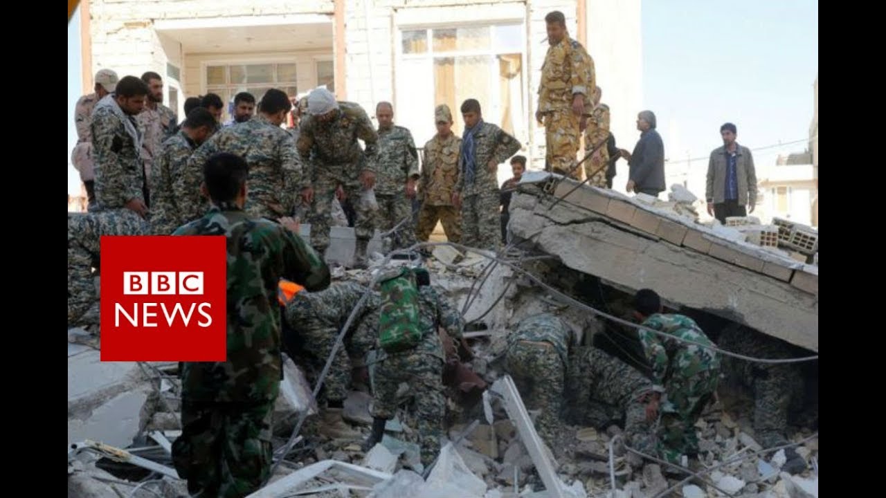 Iran-Iraq border earthquake is deadliest of 2017 - BBC News