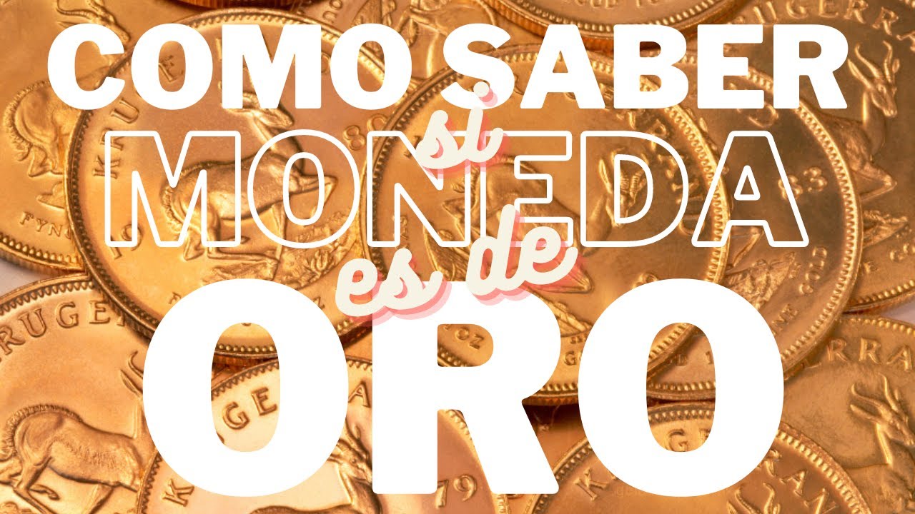 🚨📀 COMO SABER si una MONEDA es de ORO 📀🚨