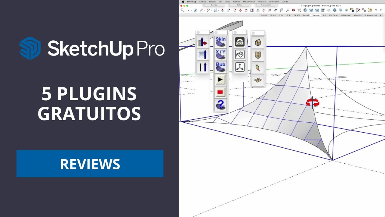 5 Plugins Gratuitos De SketchUp Que Te Encantarán - Review Plugins De SketchUp