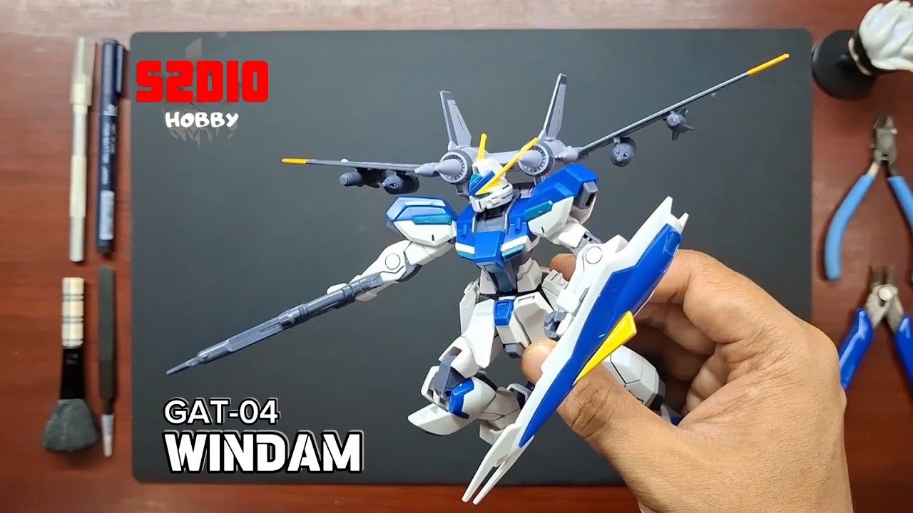 HG GAT-04 WINDAM FIGHTER XINGFENG | ASMR | SPEED BUILD | Model Kit | Bootleg