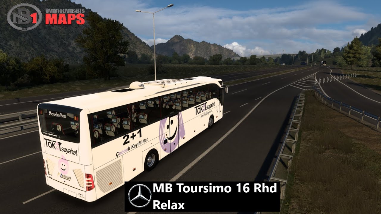 ETS2 / TOKAT SEYAHAT / Toursimo Relax / Karabük, Osmancık, Tokat /Oyuncuyusbis Türkiye Haritası!!!