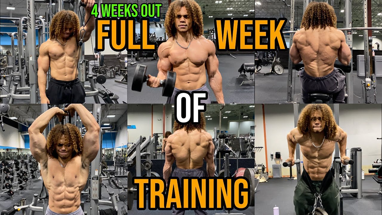 FULL WEEK OF TRAINING | 4 WEEKS OUT!