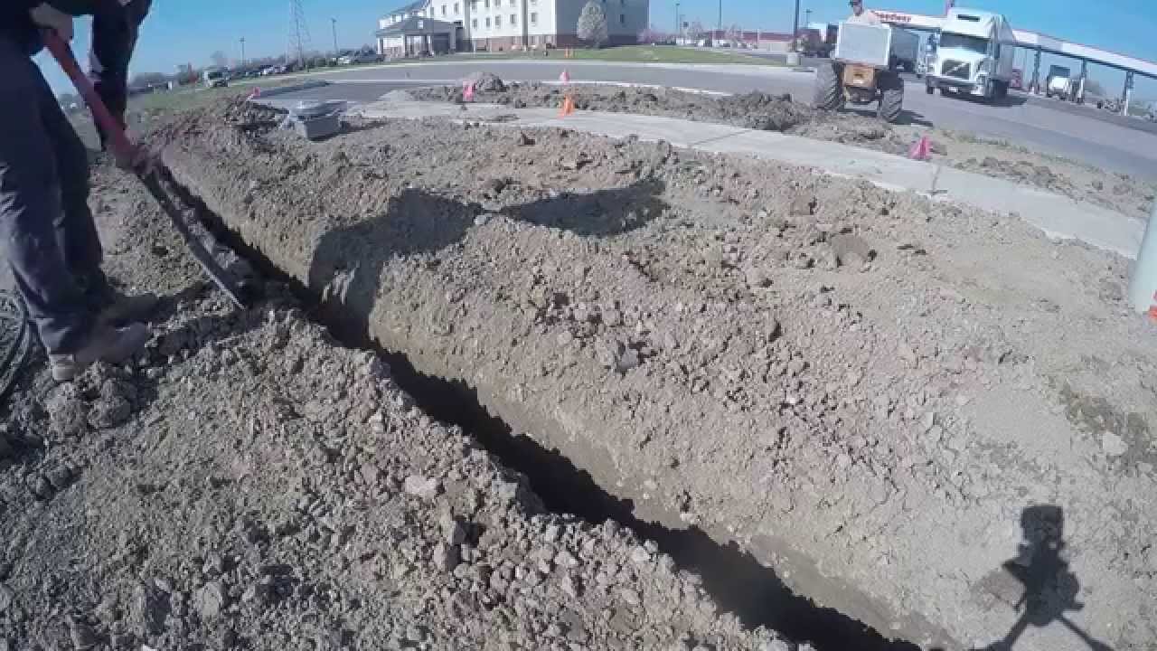 Boring or drilling under a concrete sidewalk PART TWO