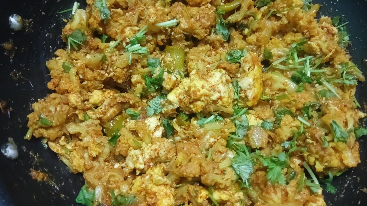 Tasty 😋 callueflower eggfry క్యాలీఫ్లవర్  ఎగ్ ఫ్రై‌‌..