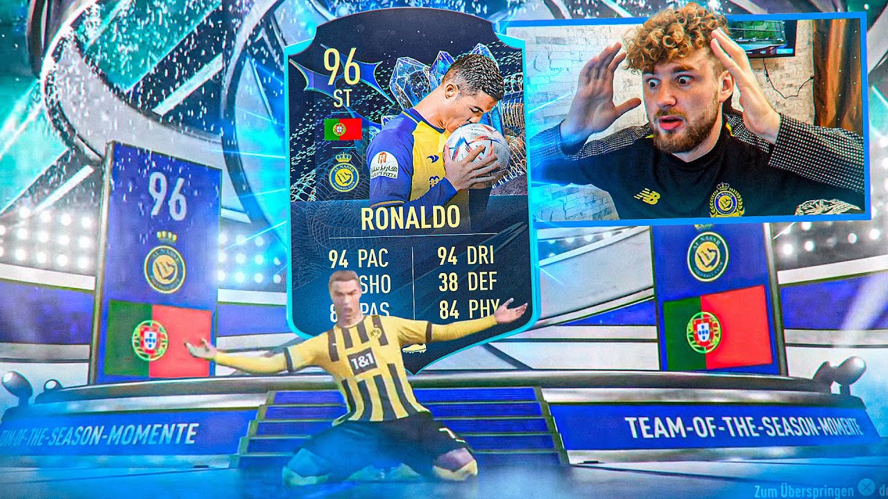 КРИШТИАНУ РОНАЛДУ 96 TOTS ПЕРВЫЙ ОБЛАДАТЕЛЬ !!! ОБЗОР НА ЛУЧШЕГО НАПАДАЮЩЕГО В ИГРЕ
