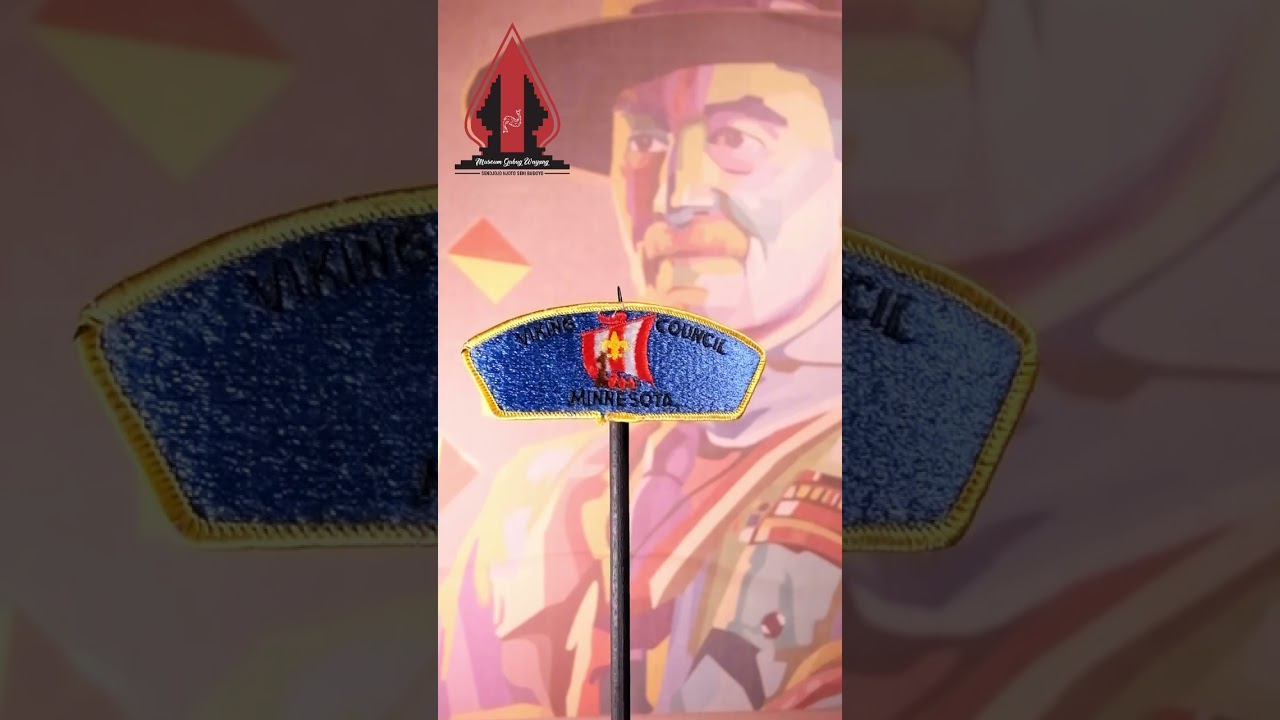 SE 01 EPS 04 - BADGE "VIKING COUNCIL MINNESOTA" - AMERIKA 