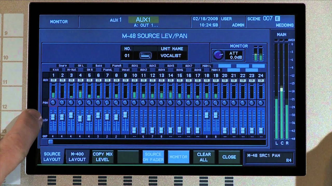 Roland M-48 Overview 3: Management M-400 or PC