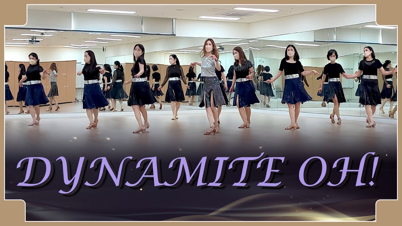 DYNAMITE OH! - LINE DANCE (Rhoda Lai  & Jean-Pierre Madge)