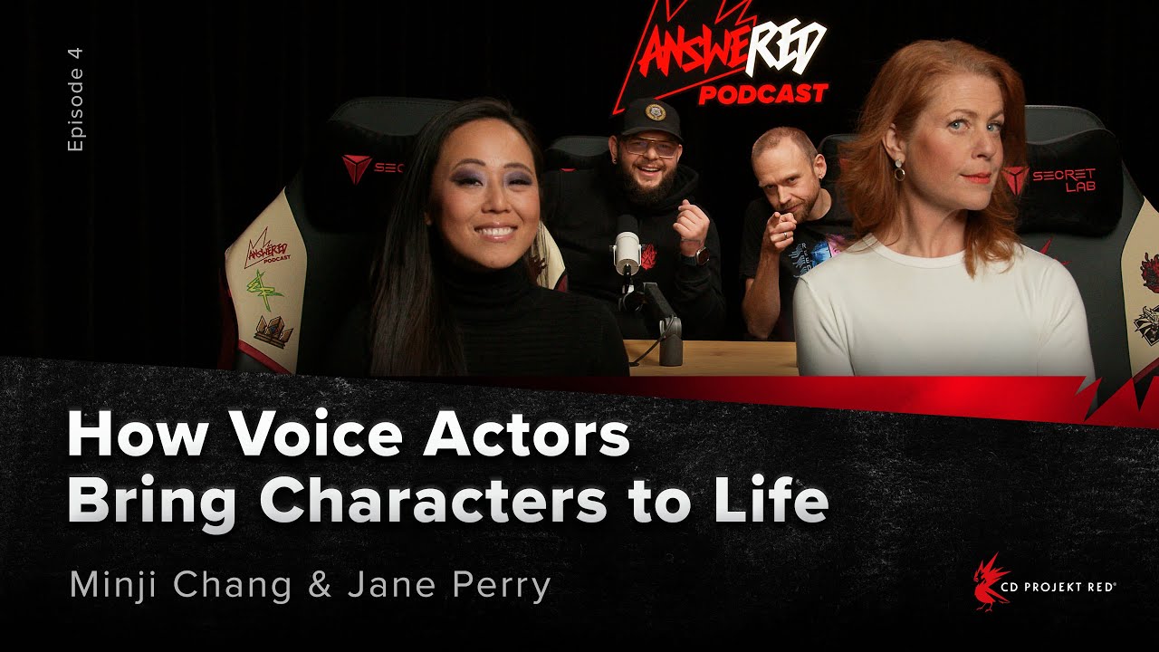 AnsweRED Podcast Episode 4 | How Do Voice Actors Bring Characters to Life