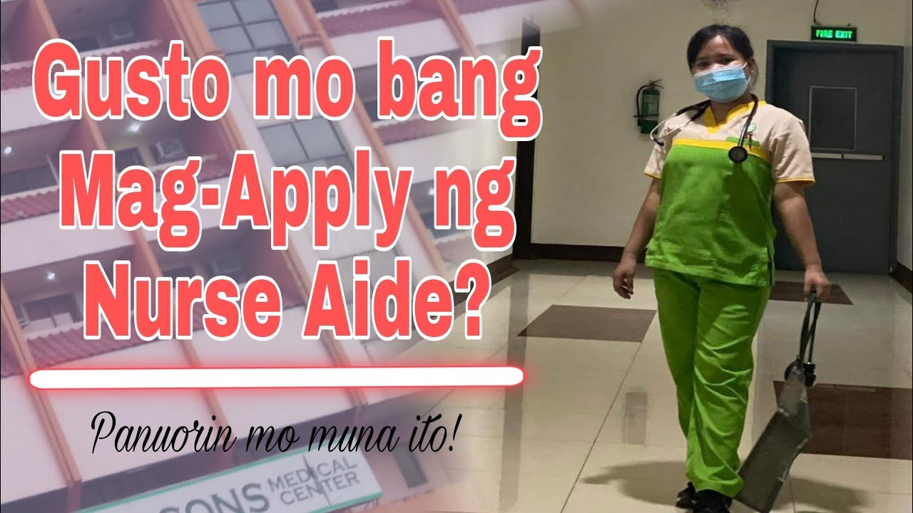 Paano Mag-Apply ng Nursing Aide|Philippinee|Bless Vlog