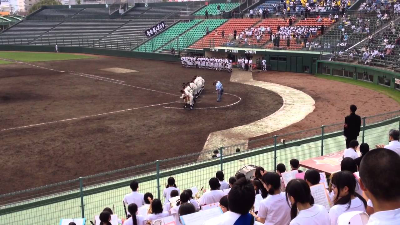 東筑ー小倉戦野球  校歌 2014年7月14日