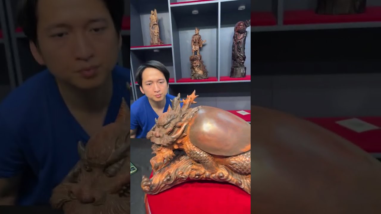 Đấu giá tượng gỗ đẹp phong thuỷ-Tượng gỗ Xưởng Nguyễn Hồng 2025