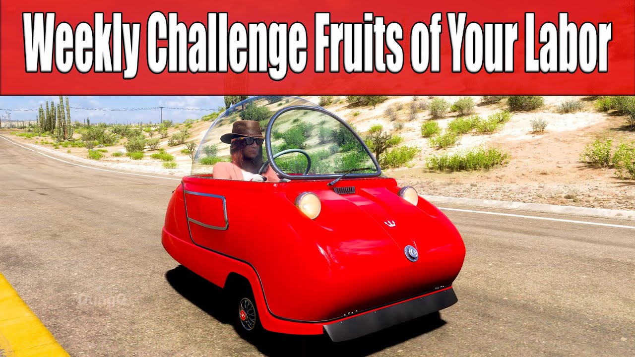 Forza Horizon 5 Weekly Challenge Fruits of Your Labor - Peel Trident