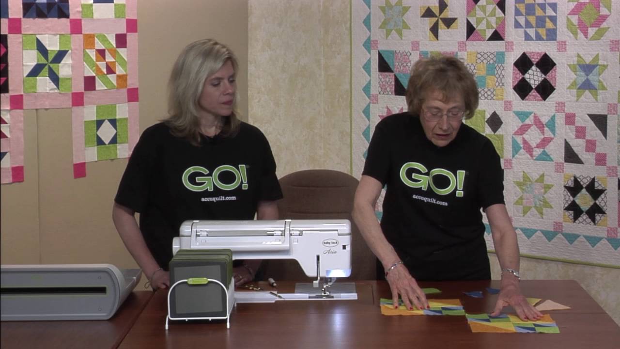 Making the GO! Old Maids Puzzle Block featuring Eleanor Burns