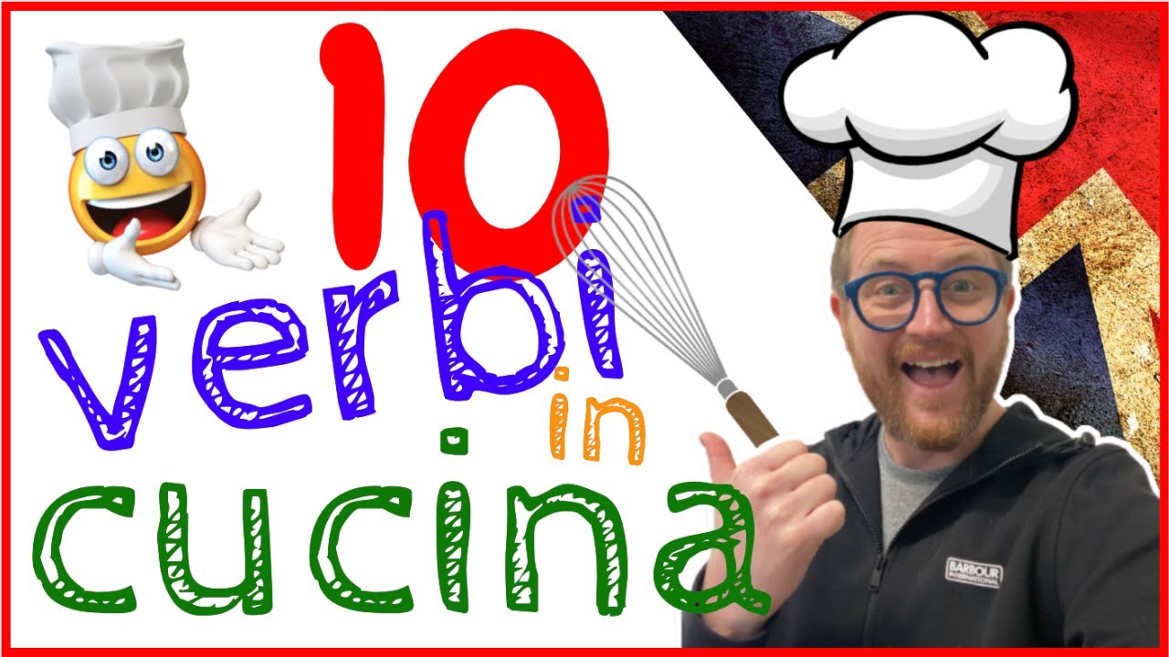10 Cooking Verbs in INGLESE!!