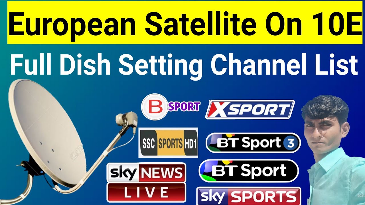 How To Set Eutelsat 10B @ 10.E Ku Band Satellite Full Dish Setting Channel List | mbfreedish