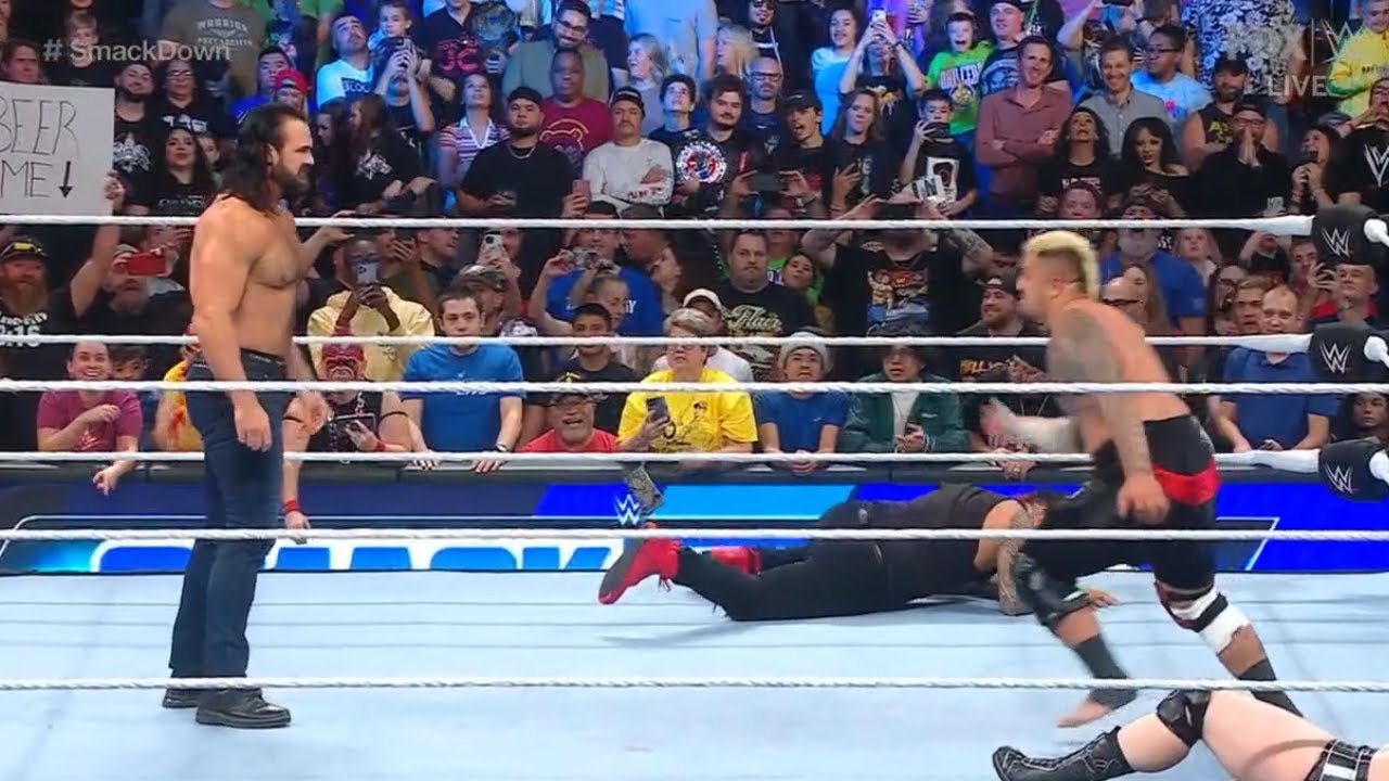 Drew McIntyre Returns Attacks Solo Sikoa - WWE SmackDown 12/30/2022