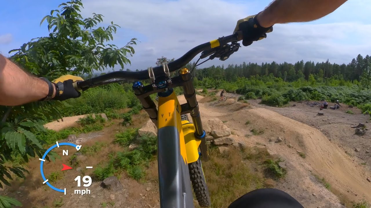 How fast is Steel City Downhill? Grenoside Woods MTB