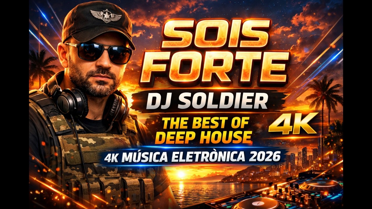 SOIS FORTE - DJ SOLDIER - THE BEST OF DEEP HOUSE 4K MÚSICA ELETRÔNICA 2026 - EDM VOCAL CHILL