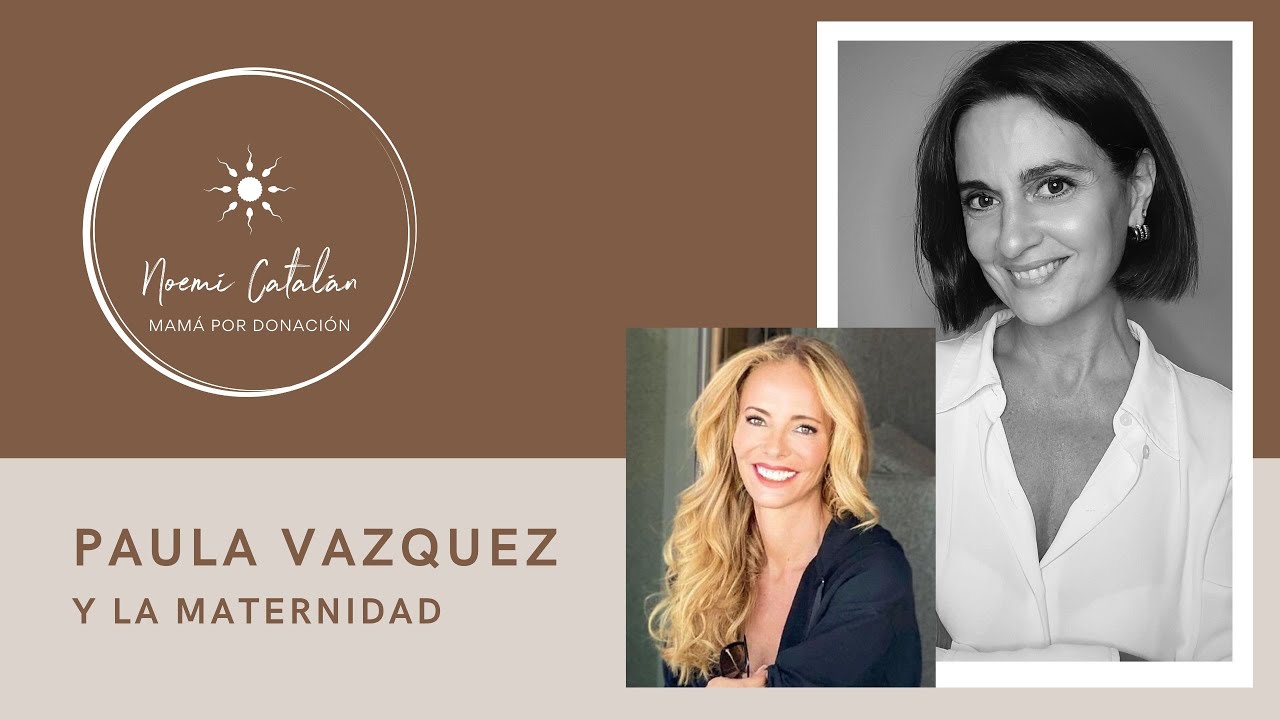 Paula Vázquez y la maternidad