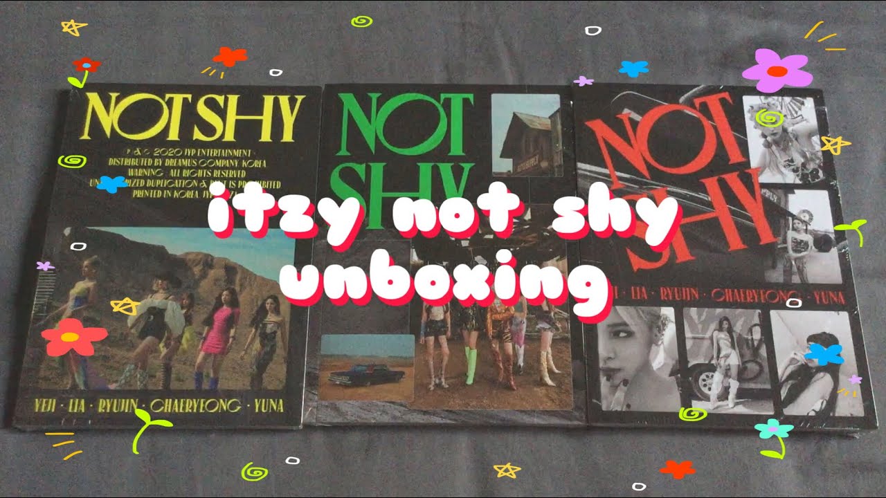 ITZY 있지 ‘Not Shy Mini Album’ Unboxing ☆ 6 albums | emoisabel