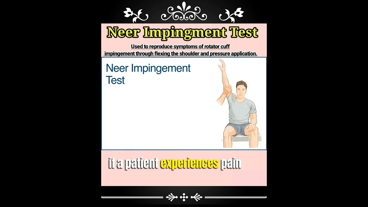 Neer Impingment test 