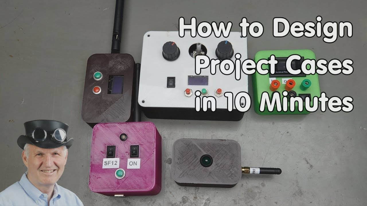 #258 Configurable Cases for your Projects  (Arduino, ESP32, ESP8266)