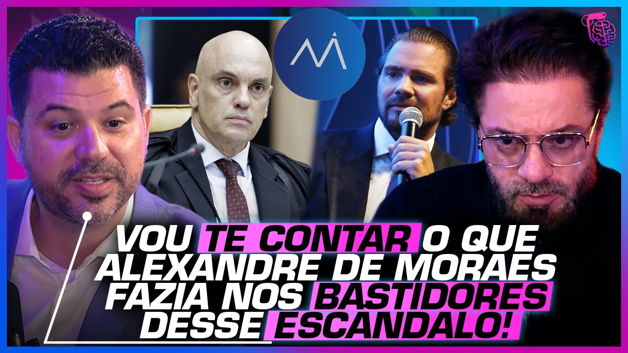 O QUE surgiu sobre ALEXANDRE de MORAES no caso BANCO MASTER