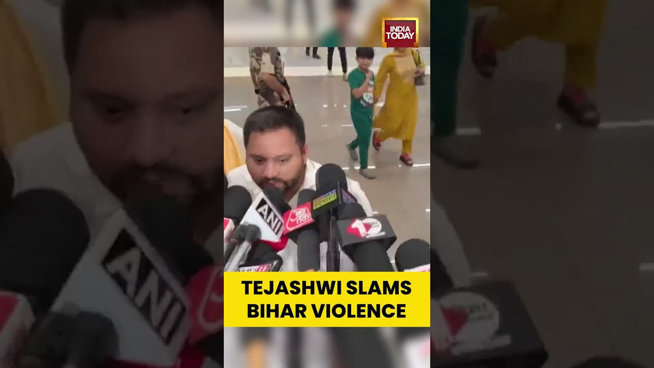 Tejashwi Yadav Slams Bihar Violence | Blames Govt For Law And Order Collapse
