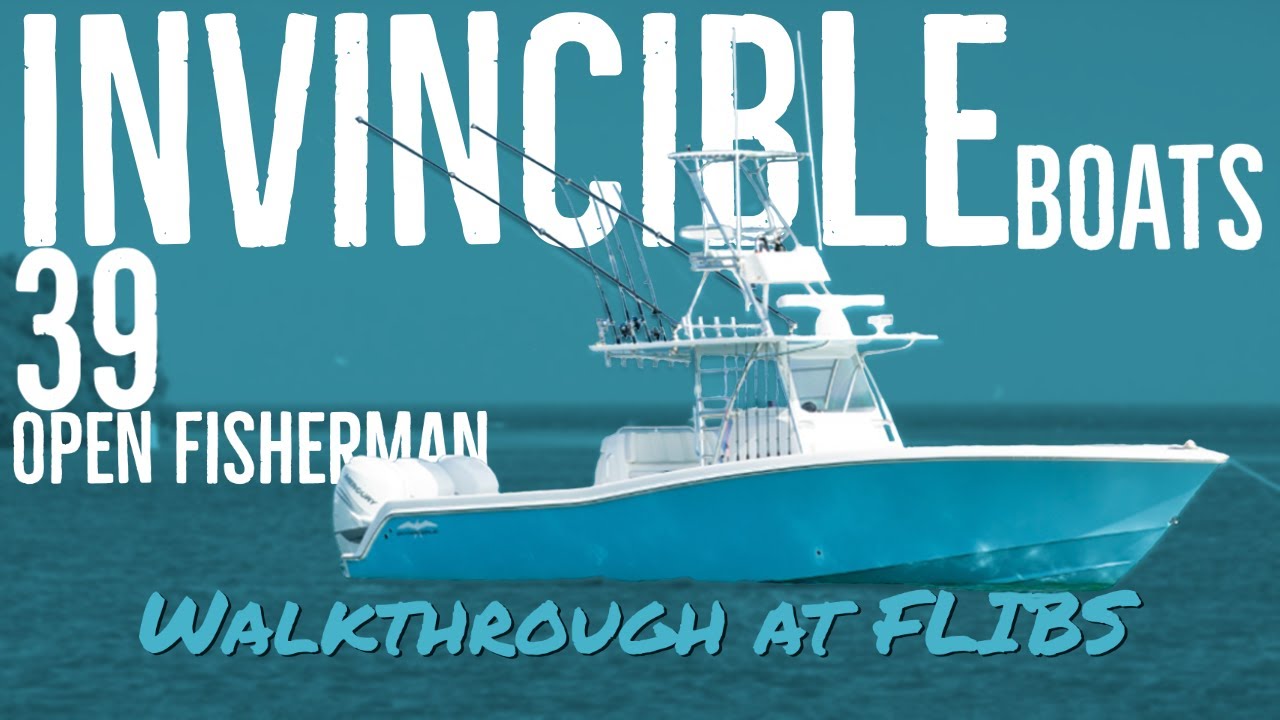 Invincible 39' Open Fisherman - Walkthrough