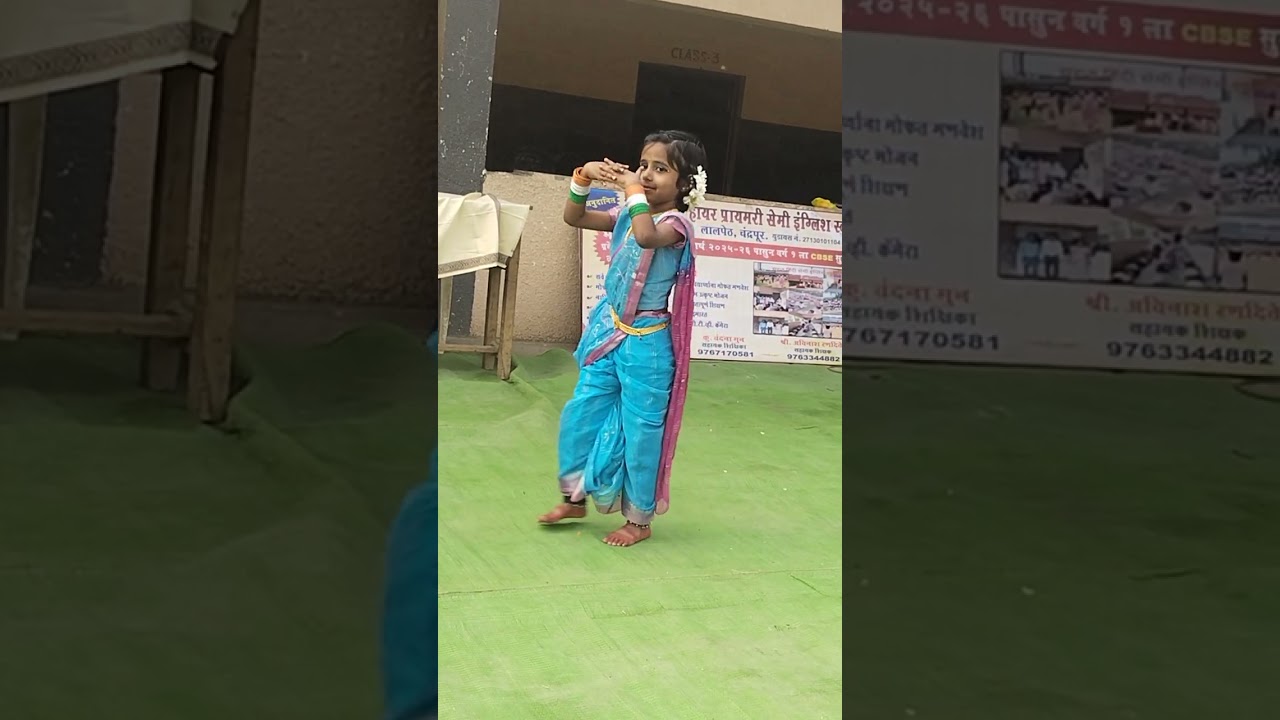 #निंबोनीच लिंबु #5 वर्षाच्या मुलीचा सुंदर डान्स 🙏🔥.    