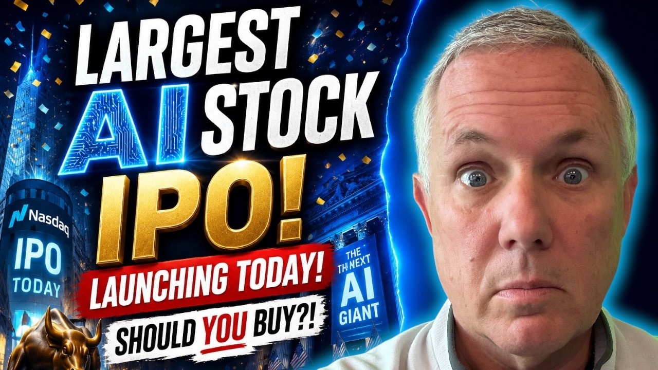 LARGEST AI STOCK IPO - HAPPENING TODAY! SHOULD YOU BUY THIS AI STOCK IPO - FIND OUT!