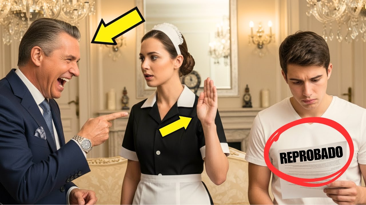 “YO PUEDO HACER QUE SU HIJO APRUEBE EL EXAMEN DE DERECHO”  EL MILLONARIO SE BURLÓ Y QUEDÓ EN SHOCK