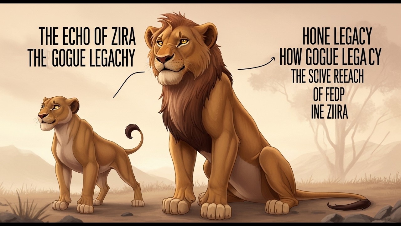 The Echo of Zira 🐾 | How Her Legacy Reached the Rogue Lionesses