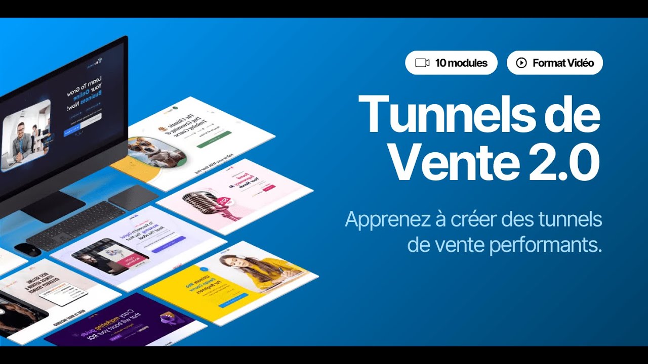 Comment Cr&eacute;e un Tunnel de Vente (qui convertir vraiment) ! - Formation premium - Dropskills