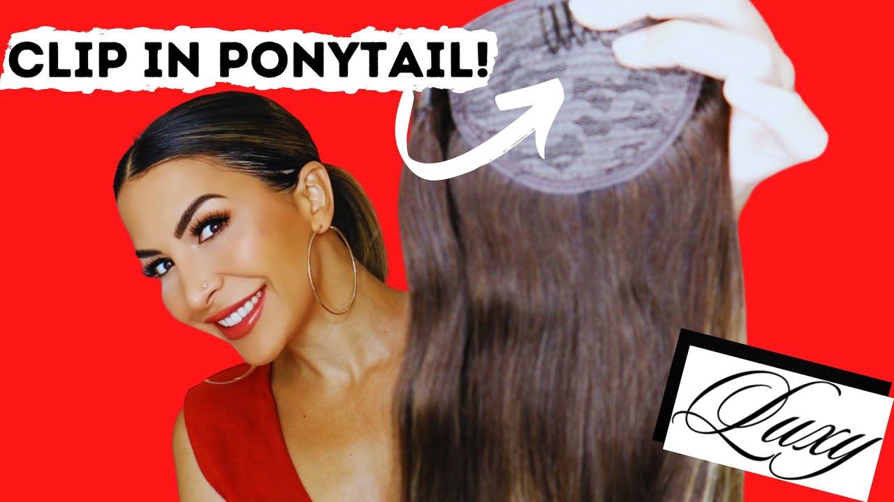 Real Hairdresser's Review of the Luxy Hair Ponytail | UNSPONSORED!