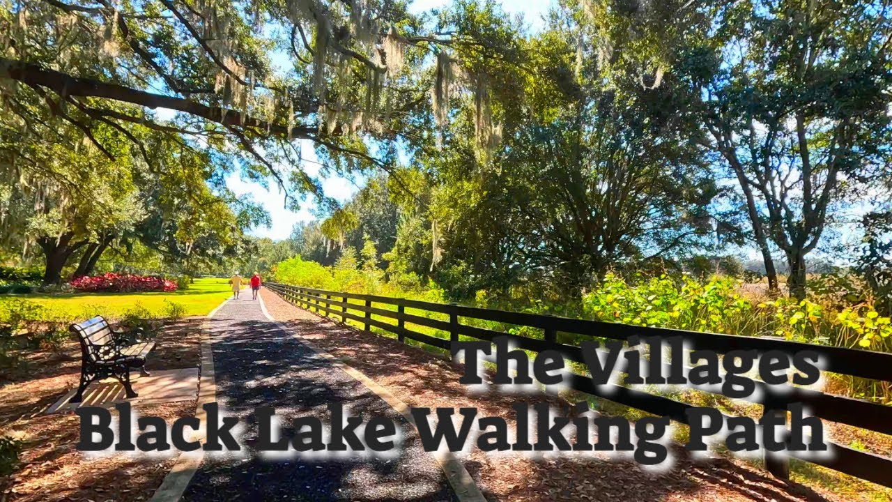 Black Lake Walking Path @ The Villages FL