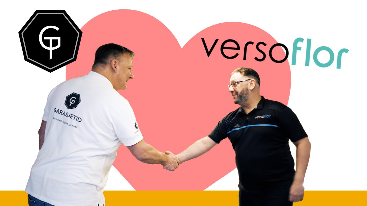 Jeg skal legge Versoflor garasjegulv i garasjen